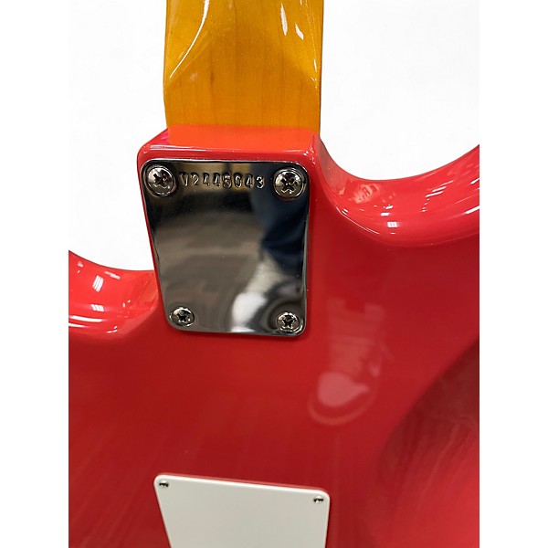 Used Fender American Vintage II "61 Stratocaster Fiesta Red Solid Body Electric Guitar