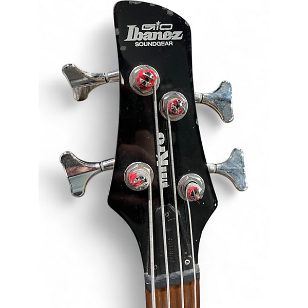 Used Ibanez GSRM20 Mikro Short Scale Blue sparkle Electric Bass Guitar