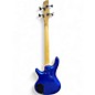 Used Ibanez GSRM20 Mikro Short Scale Blue sparkle Electric Bass Guitar