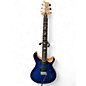 Used PRS SE Custom 24 Blue Solid Body Electric Guitar thumbnail