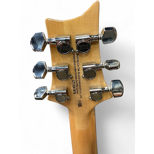 Used PRS SE Custom 24 Blue Solid Body Electric Guitar