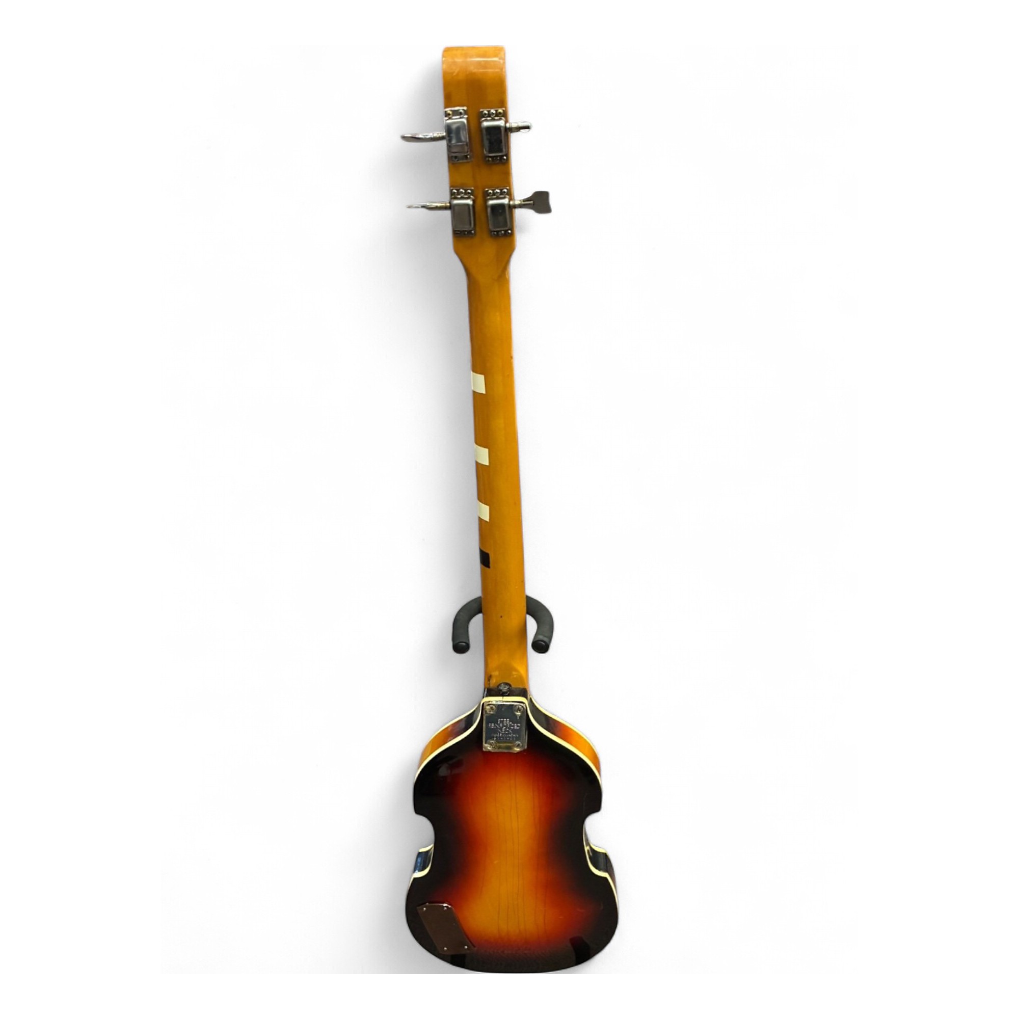 Vintage 1970 Conqueror BRUNO 3 Tone Sunburst Electric Bass Guitar