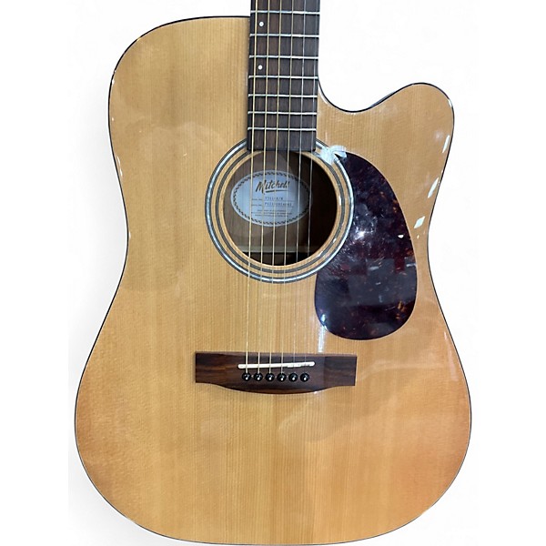 Used Mitchell t311ce Natural Acoustic Electric Guitar
