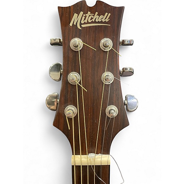Used Mitchell t311ce Natural Acoustic Electric Guitar