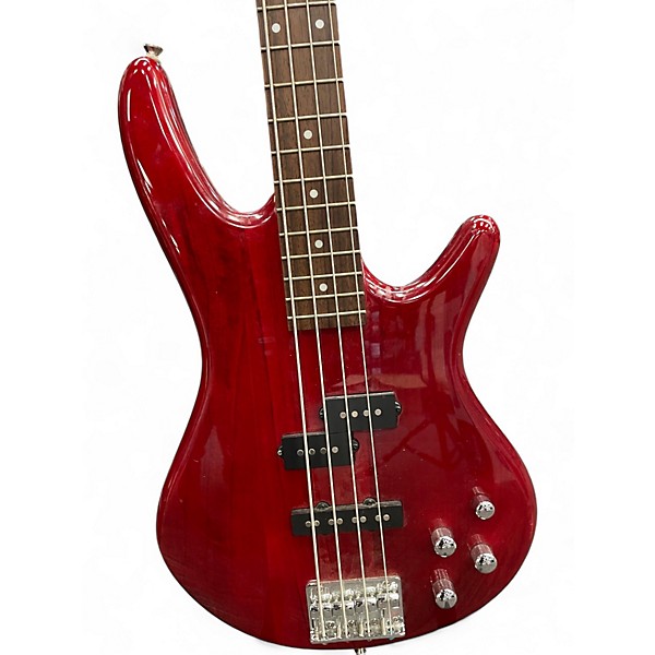 Used Ibanez GSR200 Red Electric Bass Guitar