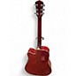 Used Washburn L22052552 Dakota Red Acoustic Electric Guitar