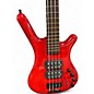 Used Warwick Corvette 4 String Hot Rod Red Electric Bass Guitar