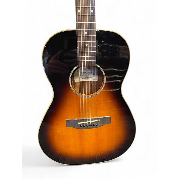 Used Takamine EG416S New Yorker Vintage Sunburst Acoustic Electric Guitar