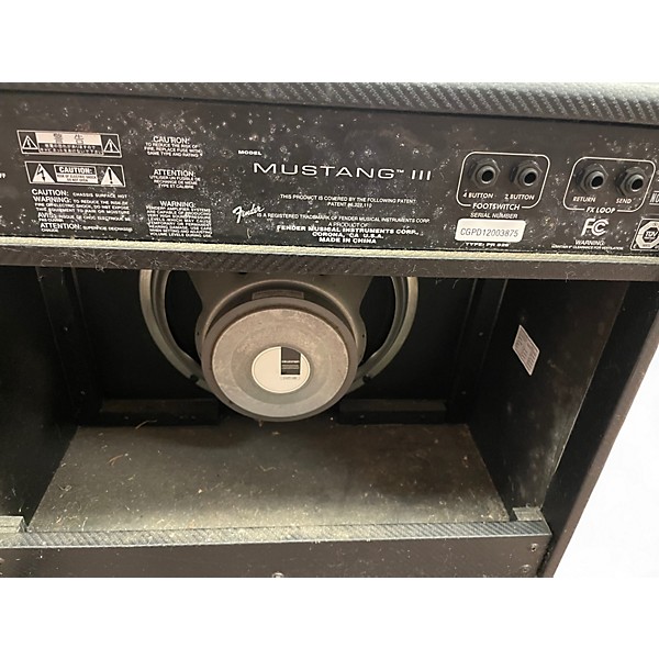 Used Fender Mustang III 100W 1x12 Guitar Combo Amp