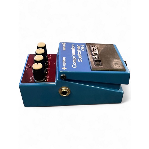 Used BOSS CS3 Compressor Sustainer Effect Pedal