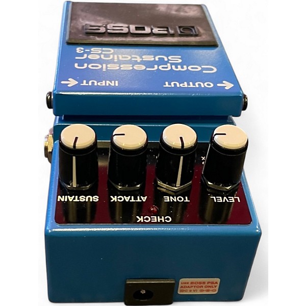Used BOSS CS3 Compressor Sustainer Effect Pedal