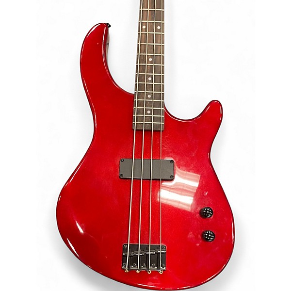 Used Dean Edge 09 4 String Red Electric Bass Guitar