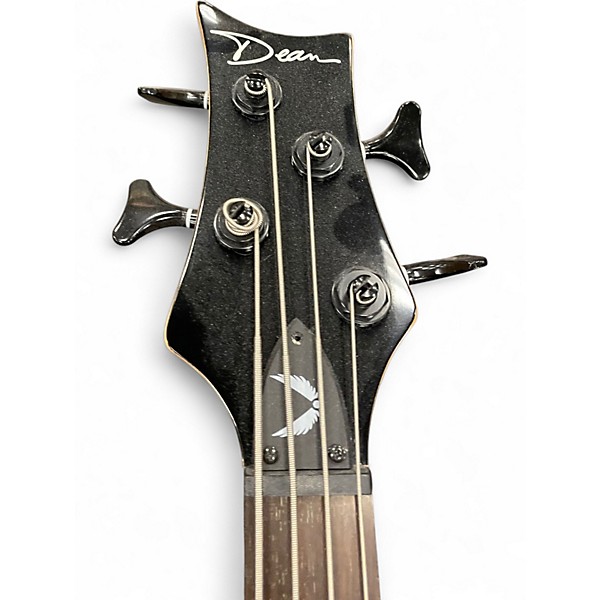 Used Dean Edge 09 4 String Red Electric Bass Guitar