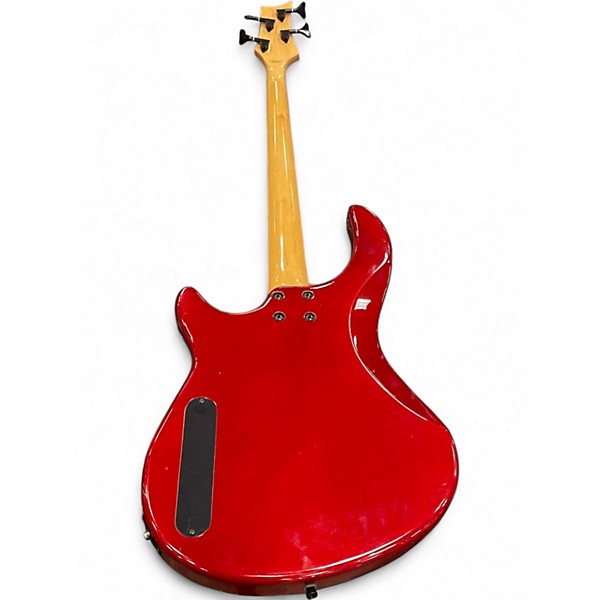 Used Dean Edge 09 4 String Red Electric Bass Guitar