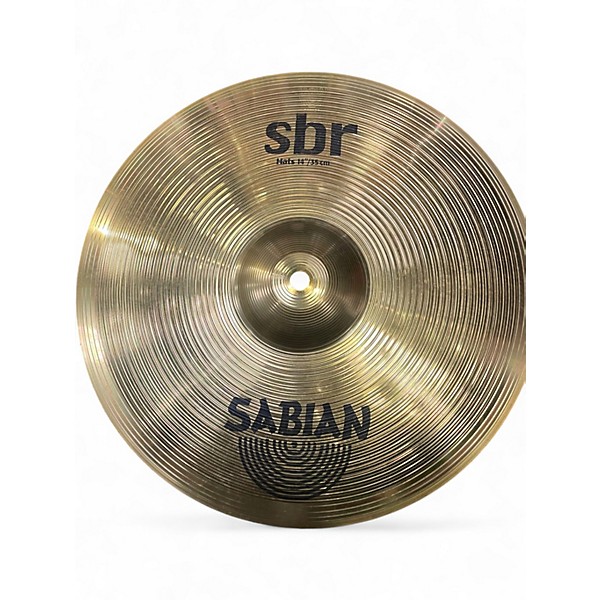 Used SABIAN 14in SBR Hi Hat Pair Cymbal