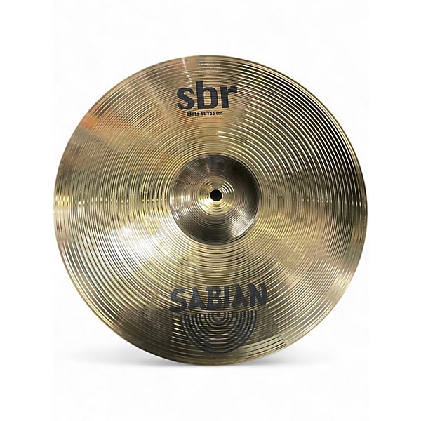 Used SABIAN 14in SBR Hi Hat Pair Cymbal