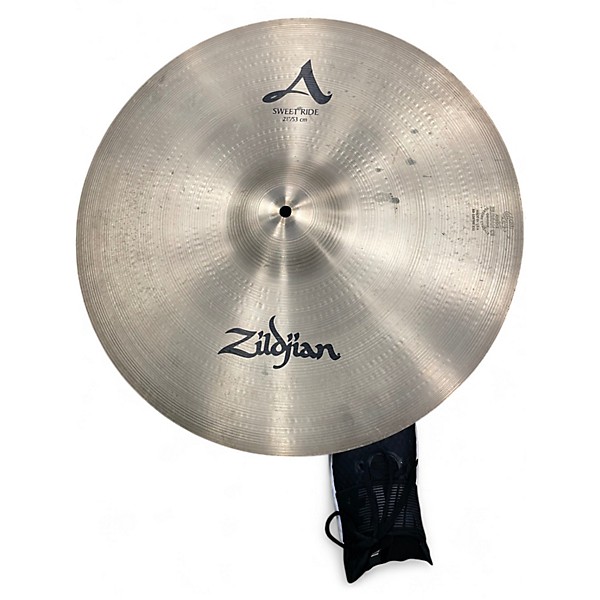 Used Zildjian 21in A Series Sweet Ride Cymbal