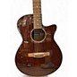 Used Ibanez AEG62-NMH Trans Brown Acoustic Electric Guitar