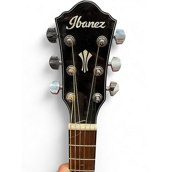 Used Ibanez AEG62-NMH Trans Brown Acoustic Electric Guitar