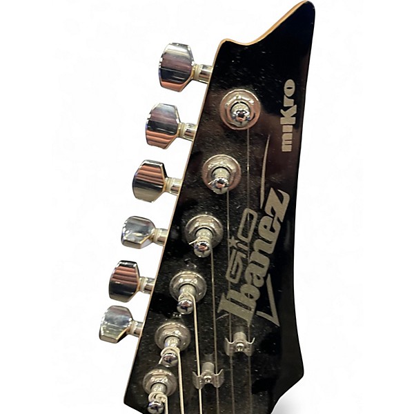 Used Ibanez miKro GRGM21M Walnut Sunburst Solid Body Electric Guitar