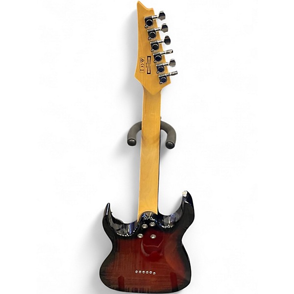 Used Ibanez miKro GRGM21M Walnut Sunburst Solid Body Electric Guitar