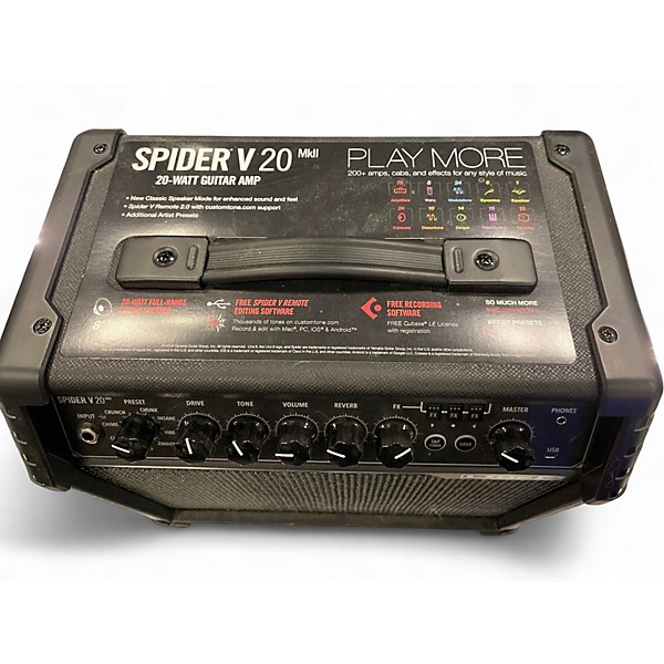 Used Line 6 SPIDER V20 MK II Guitar Combo Amp