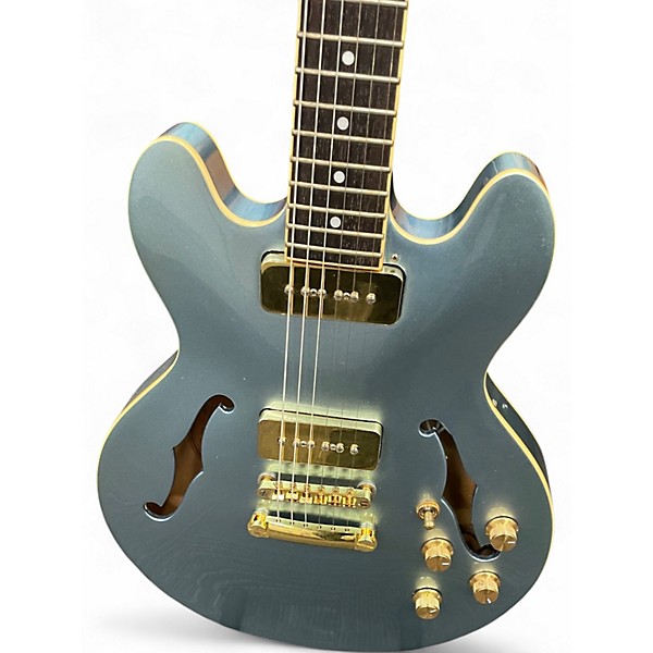 Used Epiphone ES339 P90 Pro Pelham Blue Hollow Body Electric Guitar