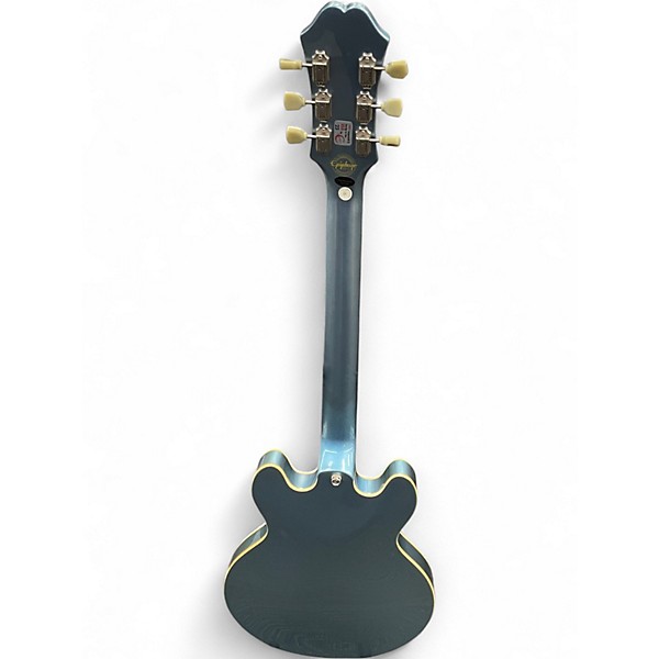 Used Epiphone ES339 P90 Pro Pelham Blue Hollow Body Electric Guitar