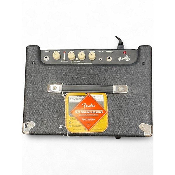 Used Fender Rumble 25 25W 1x8 Bass Combo Amp