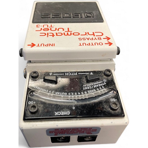 Used BOSS TU3 Chromatic Tuner Pedal