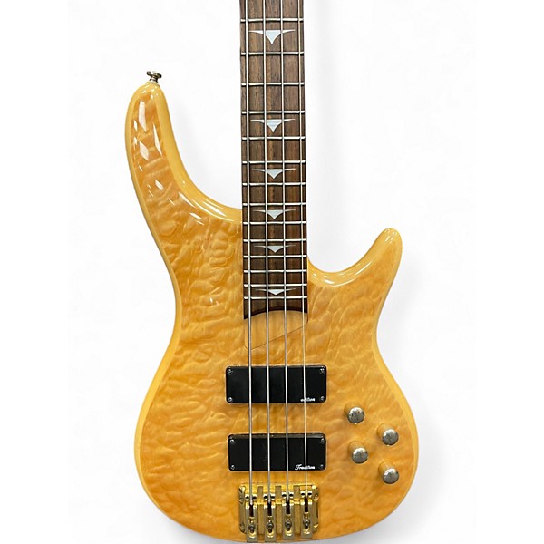 Used Tradition MTB-4 Natural Gloss Electric Bass Guitar