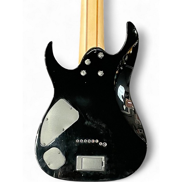 Used 2013 Ibanez RGIR28FE Iron Label 8 String Black Solid Body Electric Guitar