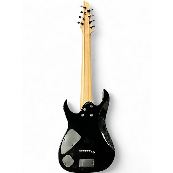 Used 2013 Ibanez RGIR28FE Iron Label 8 String Black Solid Body Electric Guitar