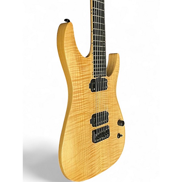 Used 2016 Schecter Guitar Research KM7 MKII Natural Solid Body Electric Guitar