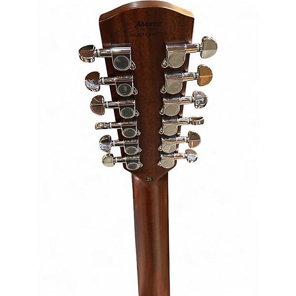 Used Alvarez AD6012CD Artist Series Natural 12 String Acoustic Guitar