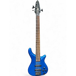 Used Rogue LX205B Metallic Blue Electric Bass Guitar
