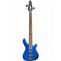 Used Rogue LX205B Metallic Blue Electric Bass Guitar thumbnail