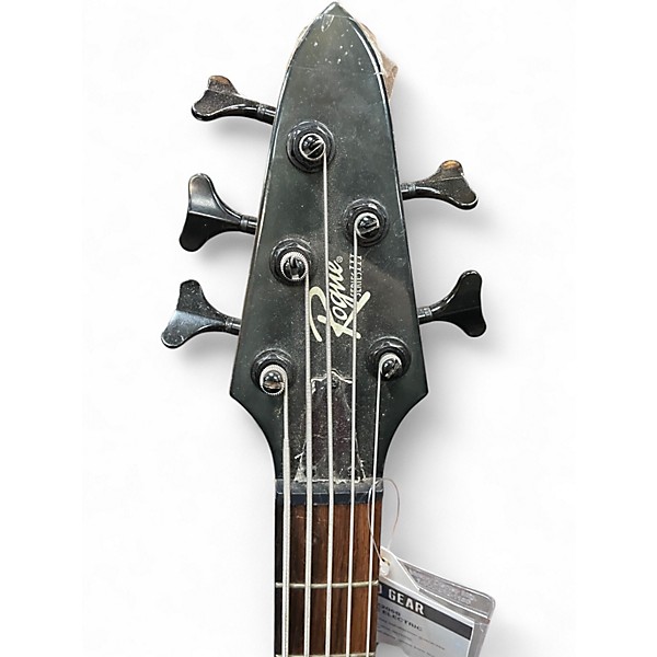 Used Rogue LX205B Metallic Blue Electric Bass Guitar