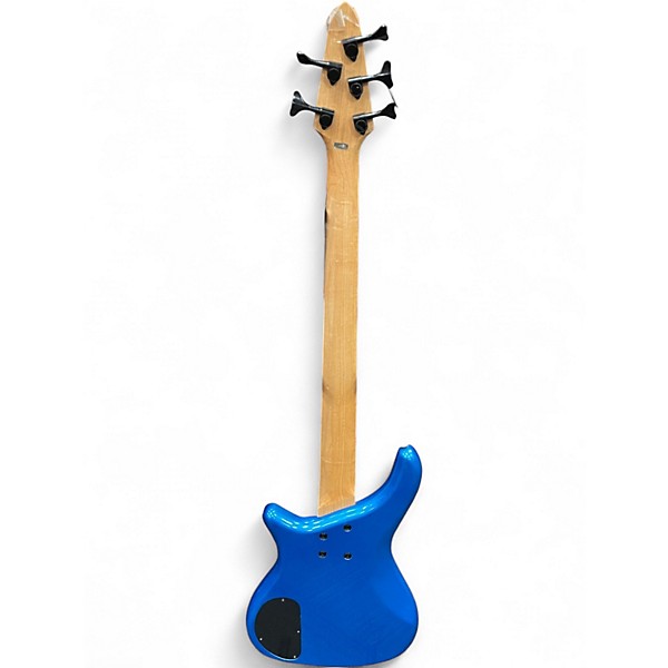 Used Rogue LX205B Metallic Blue Electric Bass Guitar