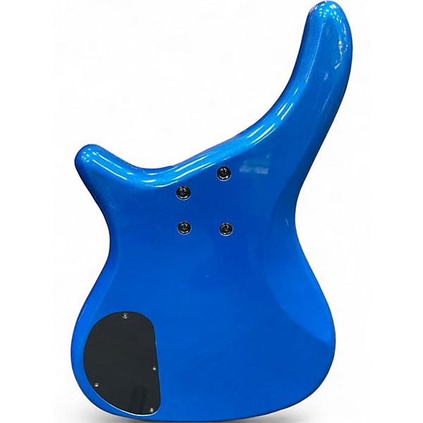 Used Rogue LX205B Metallic Blue Electric Bass Guitar
