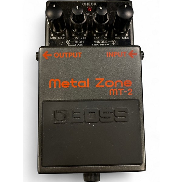 Used BOSS METAL ZONE Effect Pedal