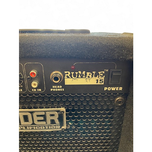 Used Fender Rumble 15 15W 1X8 Bass Combo Amp