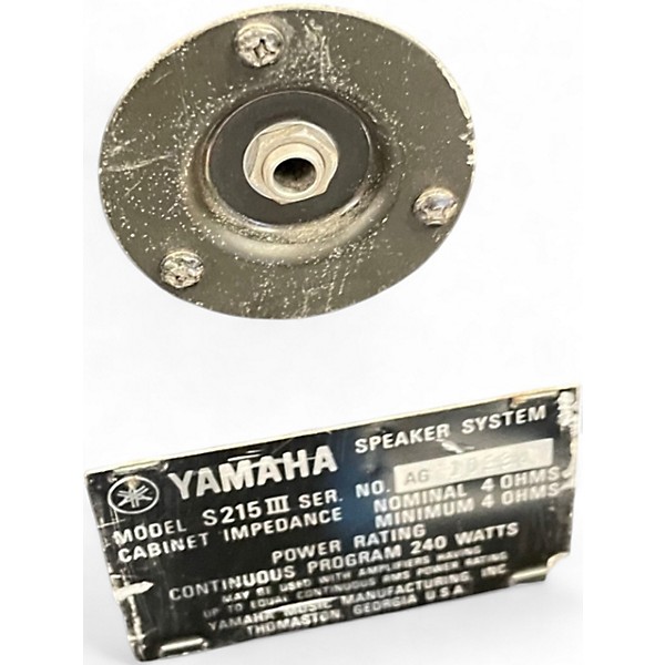 Used Yamaha s215 Bass Cabinet