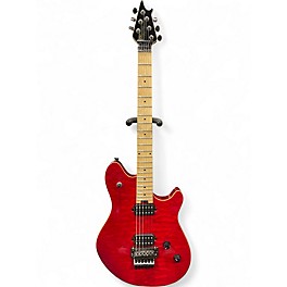 Used EVH Wolfgang Standard Crimson Red Trans Solid Body Electric Guitar