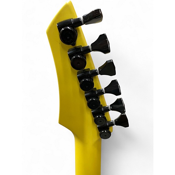 Used Aristides 060 Yellow Solid Body Electric Guitar