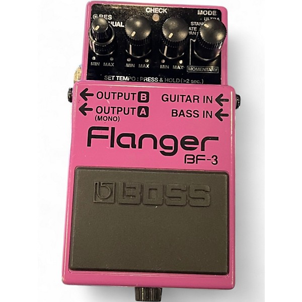 Used BOSS BF3 Flanger Effect Pedal