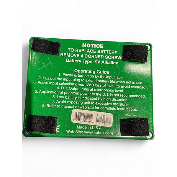 Used Aphex Acoustic Xciter Pedal