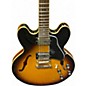 Used Epiphone ES335 Vintage Sunburst Hollow Body Electric Guitar