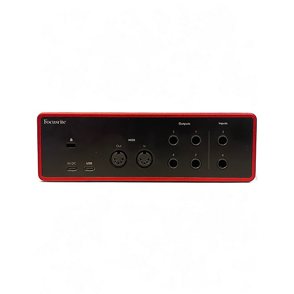 Used Focusrite Scarlett 4i4 Gen 4 Audio Interface