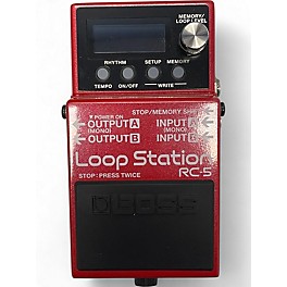 Used BOSS RC5 Loop Station Pedal